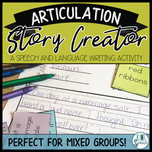 Cover image for articulation story creator activity