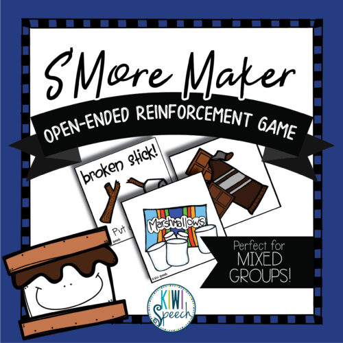 S'mores Maker: Open Ended Reinforcement Game for Mixed Speech Therapy Groups