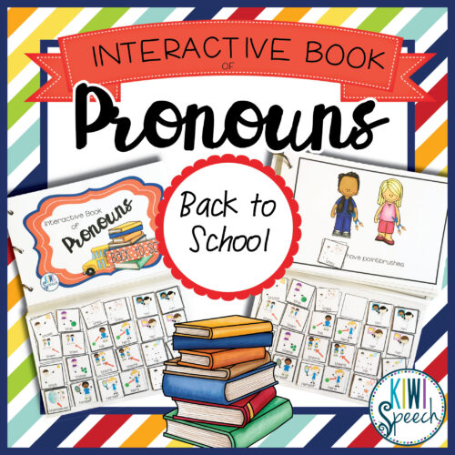 Pronouns Interactive Book {BACK TO SCHOOL}