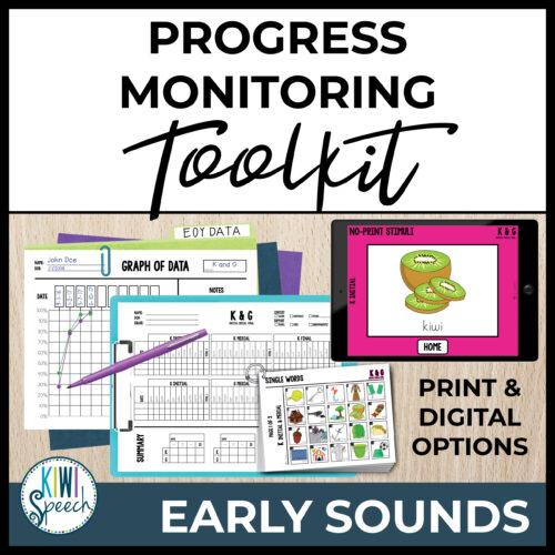 Articulation Progress Monitoring Toolkit - Early Sounds Speech Data Collection