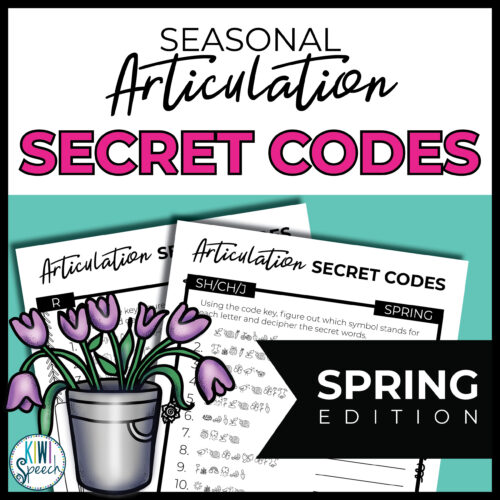 seasonal articulation secret codes spring edition