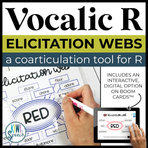 Vocalic R Elicitation Webs a coarticulation tool for R